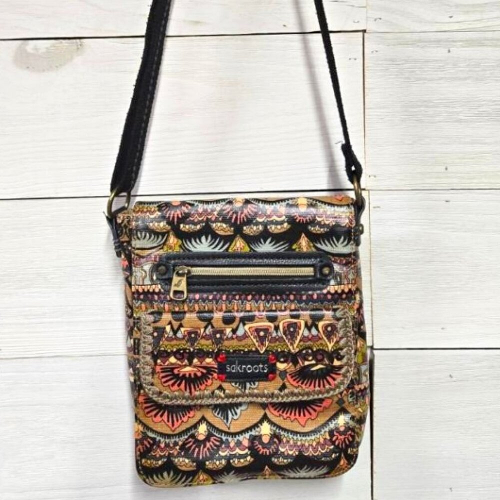 SAKROOT Love Pattern Crossbody